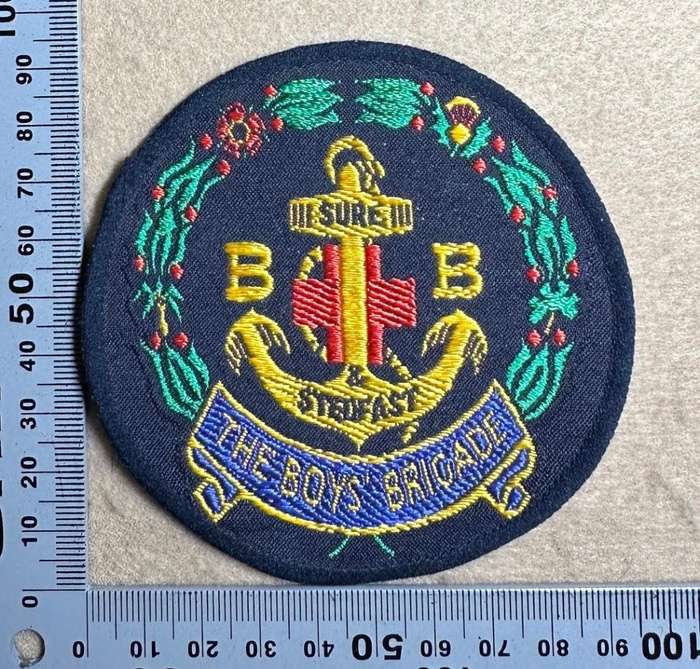 Rhodesian Boys Brigade - BB BLAZER BADGE CLOTH COTTON EMBROIDERED