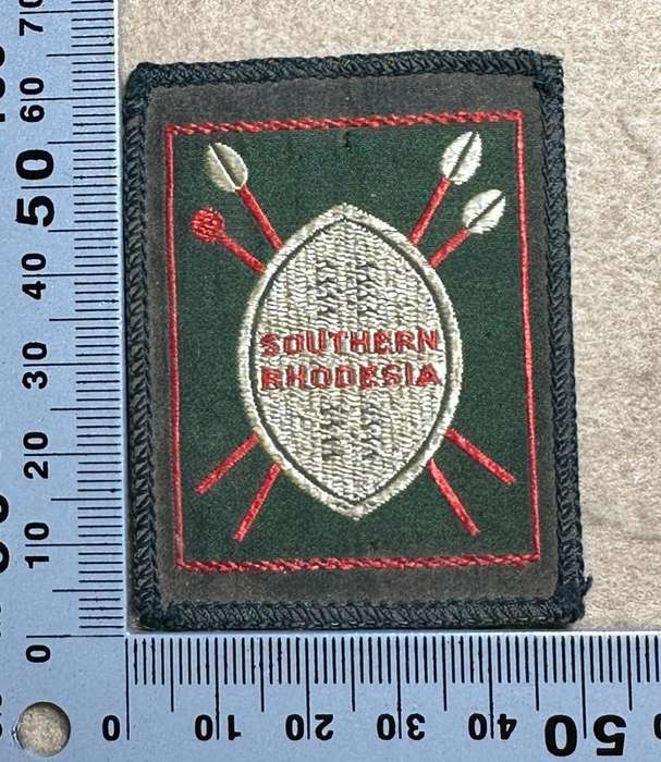 Rhodesian Boy Scouts - SOUTHERN RHODESIA SHIRT BADGE VARIANT