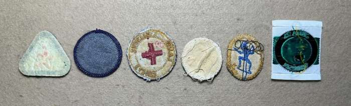 Rhodesian Boy Scouts - VARIED PROFICIENCY CLOTH BADGES - 6 badges