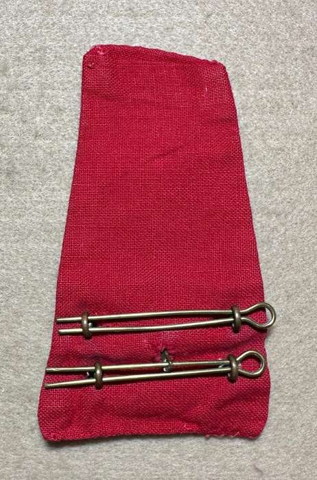 Rhodesia RED CROSS - RED CLOTH EPPAULETTE RED CROSS SOUTHERN RHODESIA NO 8