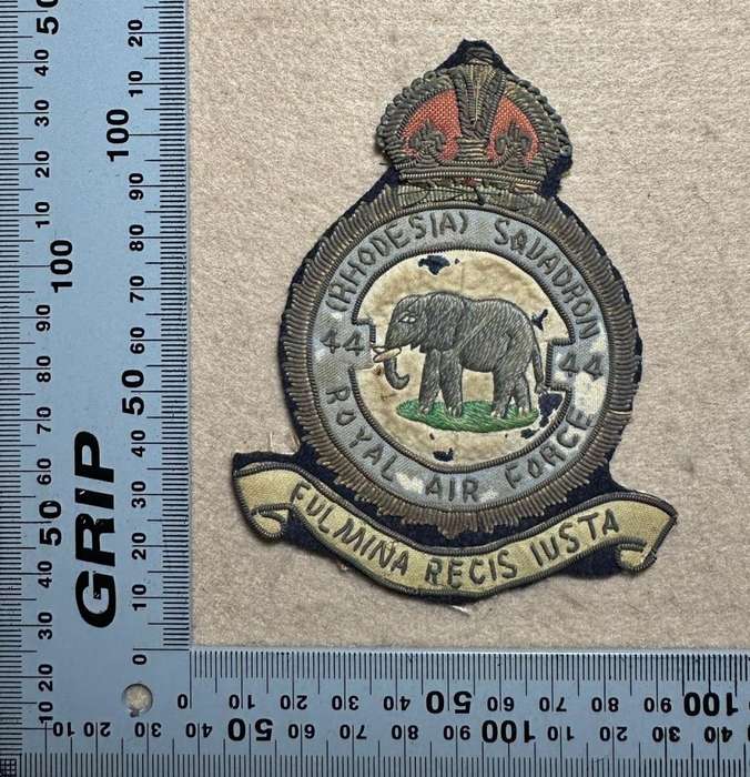 Rhodesian Air Force - RAF 44 RHODESIA SQD KC BLAZER BULLION