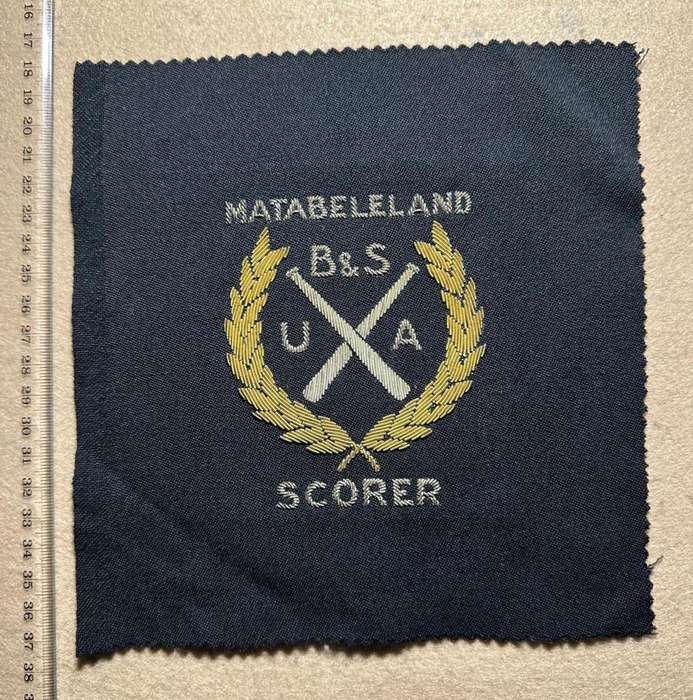 Rhodesia - MATABELELAND - PROVINCIAL SPORT COLOURS - BASEBALL AND SOFTBALL SCORER BULLION