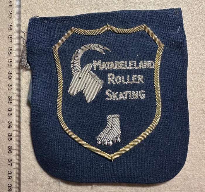 Rhodesia - MATABELELAND - PROVINCIAL SPORT COLOURS - ROLLER SKATING BULLION