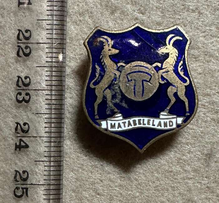 MATABELELAND ENAMEL BADGE