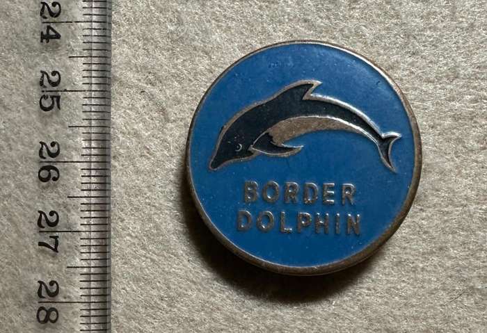 RHODESIA BORDER DOLPHIN BADGE