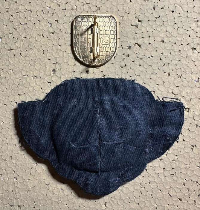 South African Civil Aviation - SAA CAP BADGE & BULLION WREATH, by CONNOISSEUR, CAPE TOWN