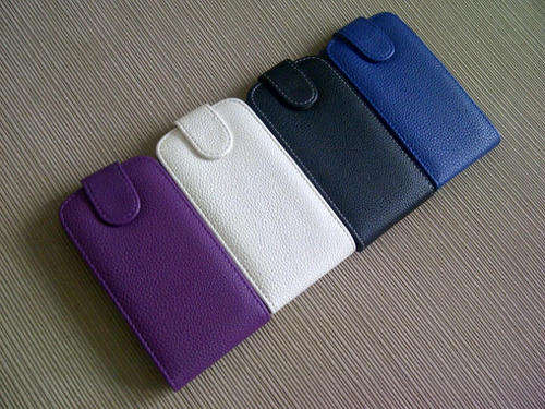 **Samsung S3 Flip Cover***Leather Look**Purple ONLY**FREE SCREEN PROTECTOR**