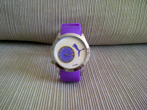 ***Purple Funky Design "Puma" Watch***UNISEX***Only One Available***BRAND NEW***