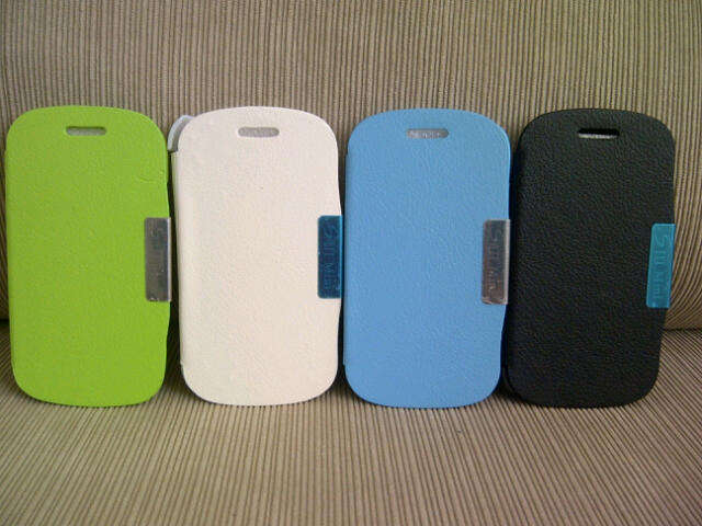 **Samsung S3 MINI Cover**Ultra Slim Flip Case**White, Lime, Blue***FREE SCREEN GUARD***