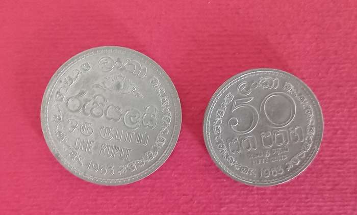 SRI LANKA X2 COINS