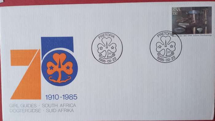 GIRL GUIDES SOUTH AFRICA 1910 - 1985 PRETORIA FDC