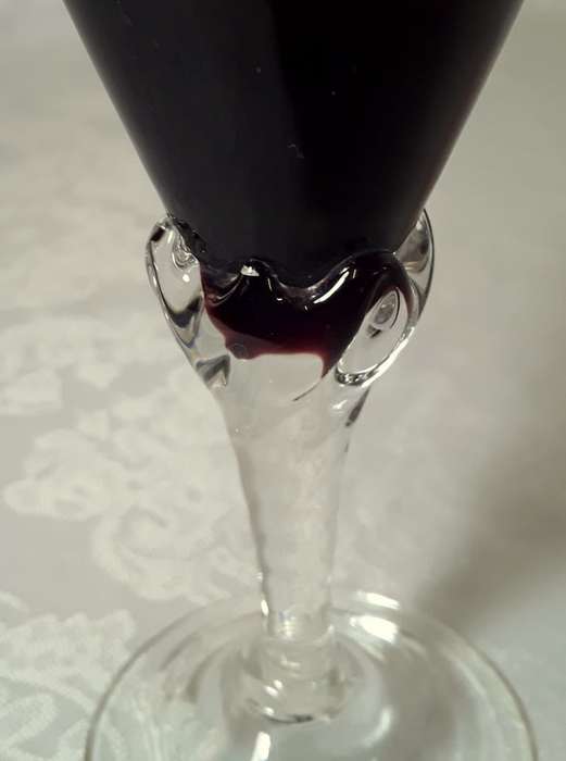 Art Deco Sherry Glass