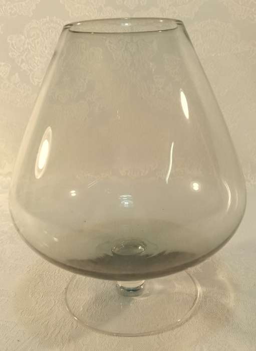 Vintage Grey coloured vase Chimney shape