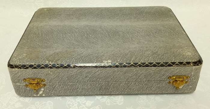Vintage Fish knives and forks  Sheffield England. Sipelia - Nickel Silver