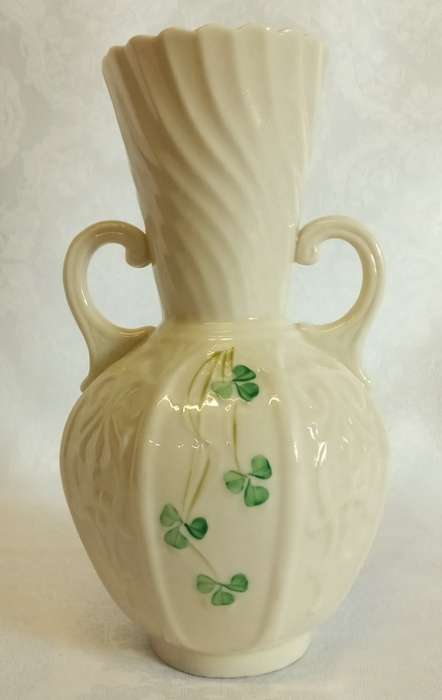Belleek Vase Circa 1955  1965