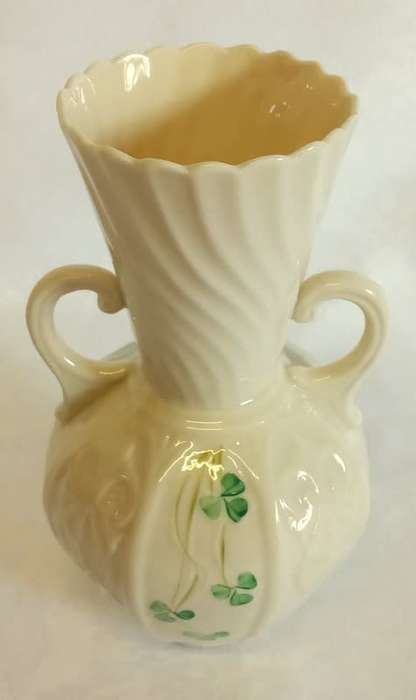 Belleek Vase Circa 1955  1965