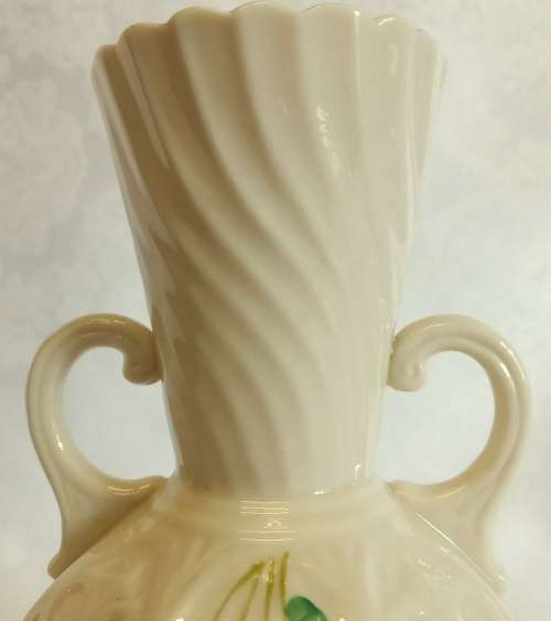 Belleek Vase Circa 1955  1965