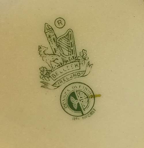 Belleek Vase Circa 1955  1965