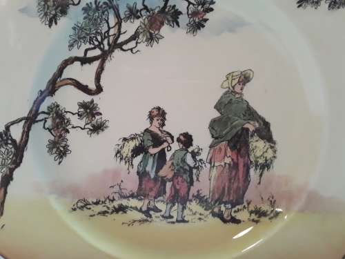 Royal Doulton Small Plate - Circa 1930s. `The Cleaners`