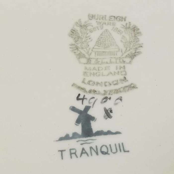 1930s Burleigh `Tranquil` large meat platter