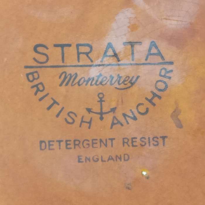 Retro canister. Strater, Monterrey, British Anchor. Made in England