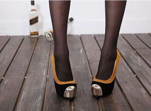 Special Designer Multi-Color Pumps in Black and Tan ( Size 2.5 - 6 )