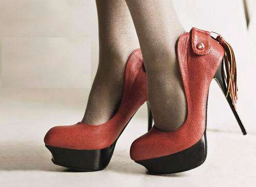 Ultra High Designer Stilettos Red (Size 2- 6)