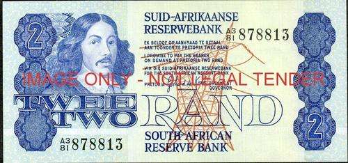 GPC de Kock First Issue Two Rand Prefix A3/81 unc condition