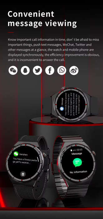 H4 PRO MAX- BUSINESS SMARTWATCH