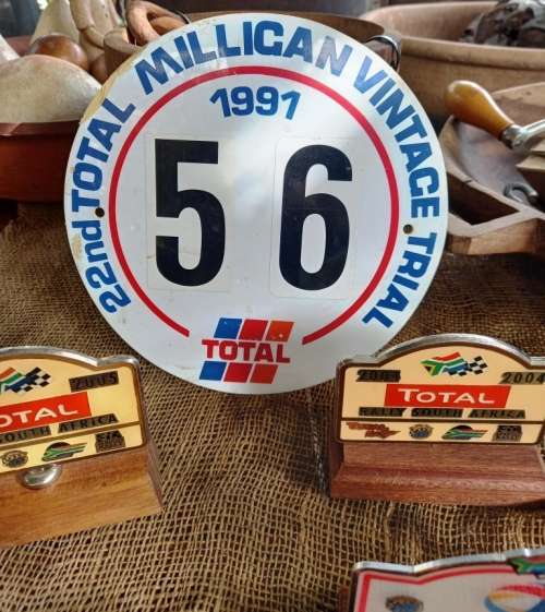 Rare Collection of 8 Pieces of South Africa SCC-(The Sport Car Club) Sport Car Rally memorabilia