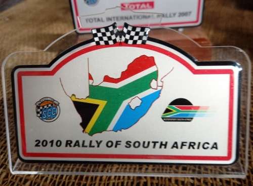 Rare Collection of 8 Pieces of South Africa SCC-(The Sport Car Club) Sport Car Rally memorabilia