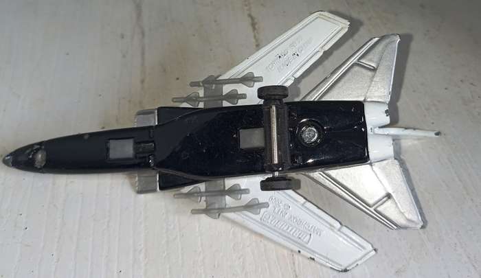 Vintage Matchbox 2000 Tornado S 22 Fighter Plane-need front wheel