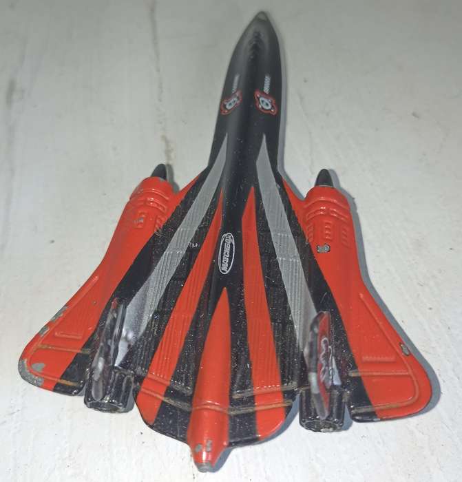 Vintage Matchbox 2000 SB 20-SR 71 Blackbird TM Lockhead Martin Fighter Plane