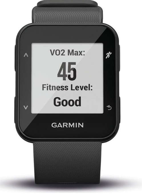 Garmin Forerunner 30 GPS Running Watch with Wrist-based Heart Rate (Slate Grey)