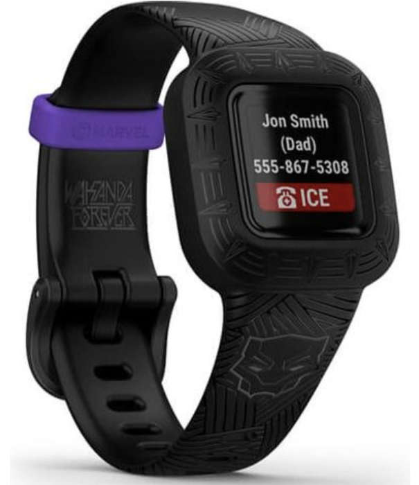Garmin Vivofit Junior 3 Fitness Tracker - Marvel Black Panther