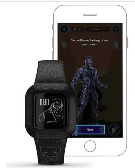 Garmin Vivofit Junior 3 Fitness Tracker - Marvel Black Panther
