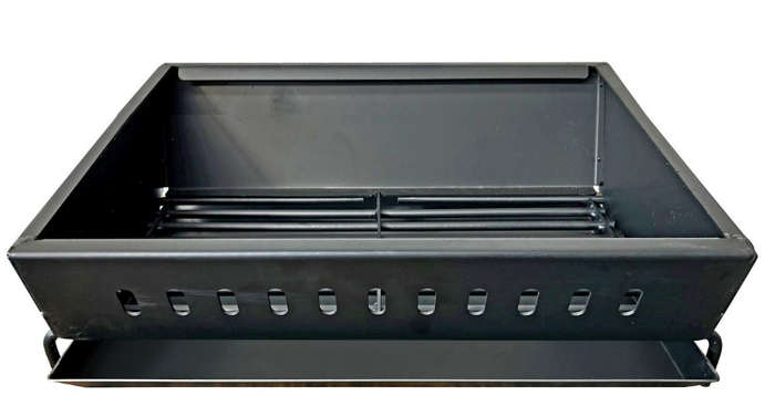 Fireplace Grate With Ashtray - 500 mm x 400mm mild steel