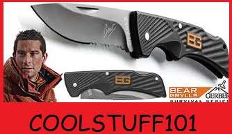 BEAR GRYLLS COMPACT SCOUT KNIFE - 2 AVAILABLE