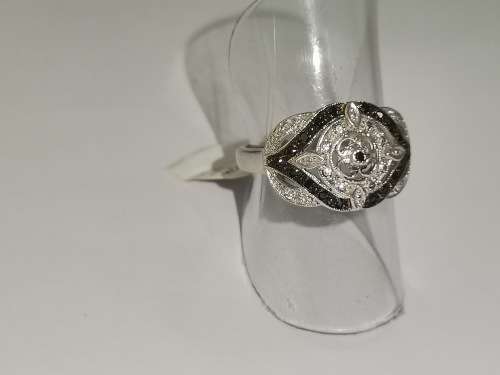 SILVER Celtic Rose Ring