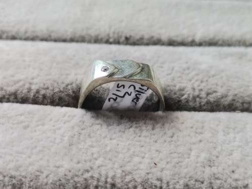 DISCOUNT!! Silver Signet Ring