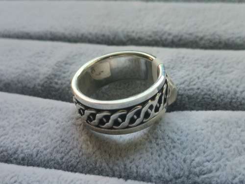 DISCOUNT!! Silver Fidget Ring