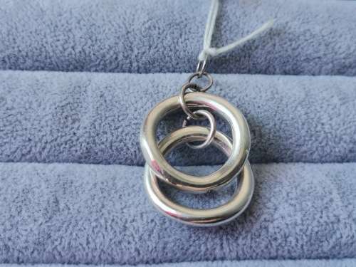 Discount!! Abstract Silver Pendant