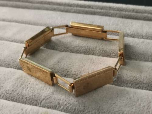 Unique South Africa Gold Company Bracelet