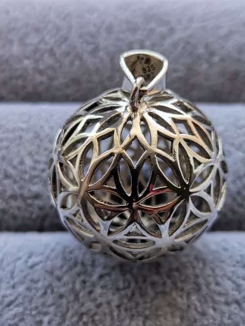 DISCOUNT!!! Silver Ball Pendant