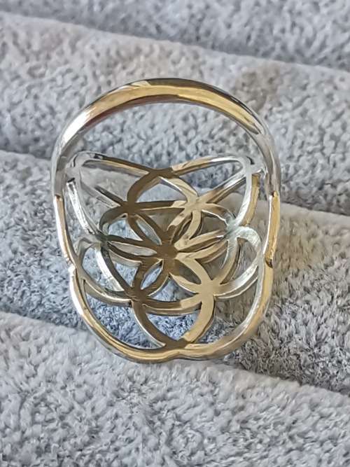DISCOUNT!!! Silver Mandala Ring