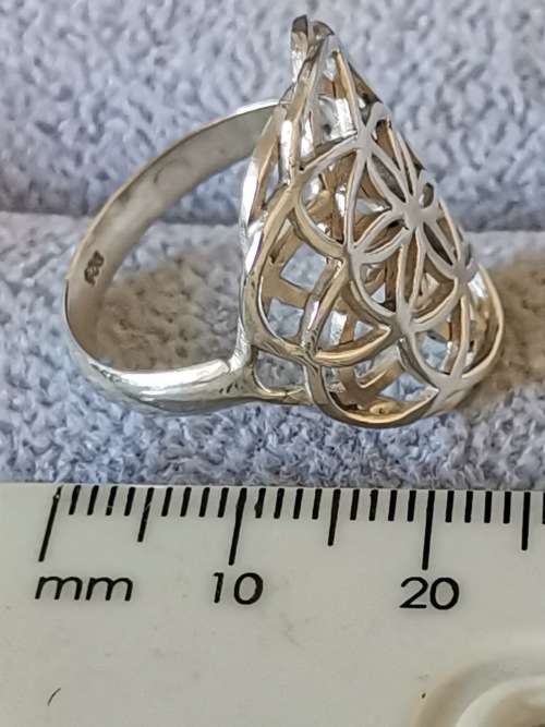 DISCOUNT!!! Silver Flower Ring