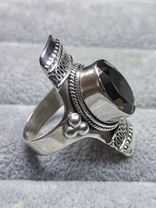 DISCOUNT!!! Silver Pargasite Ring