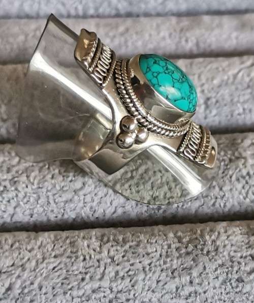 DISCOUNT!!! Silver Turquois Ring