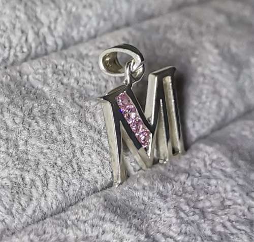 DISCOUNT!!! Silver Letter M Pendant