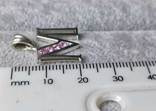 DISCOUNT!!! Silver Letter M Pendant